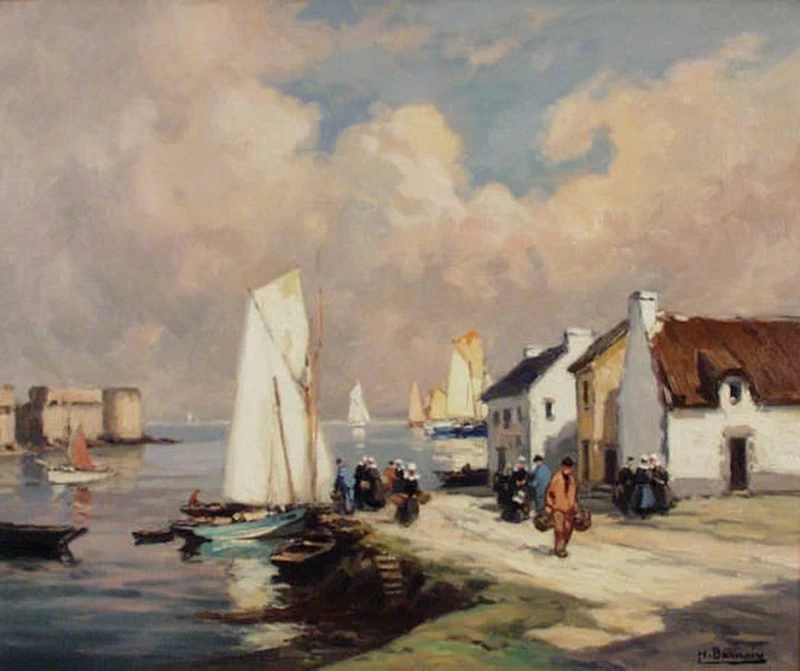 Ritorno dalla pesca - Odon Wagner Gallery